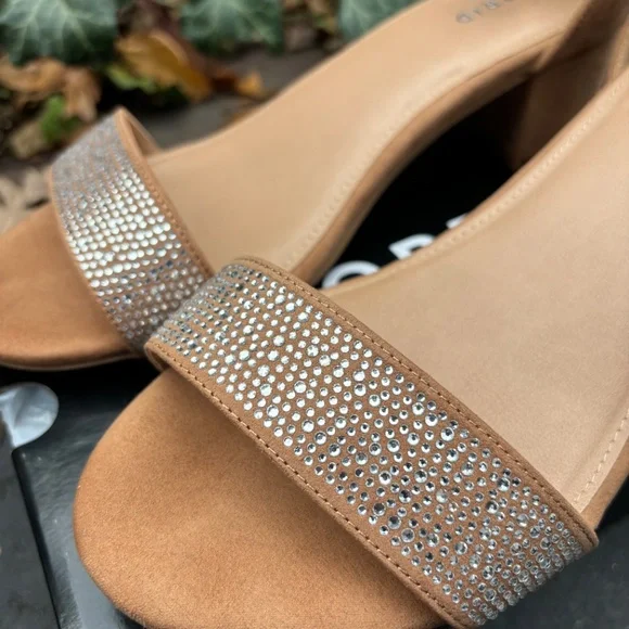 Torrid Embellished Strap Block Heel (WW) Size 12 - Picture 2 of 6